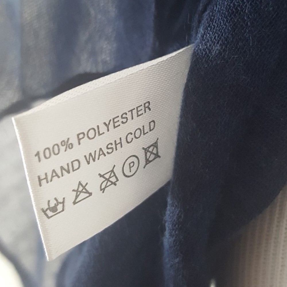 New Fashion Patriotic Infinity Scarf Blue Red - Picture 3 of 7